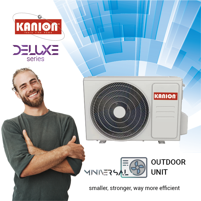 Kanion High ERP 3D DC Inverter Wall Split AC Unidades de CA
